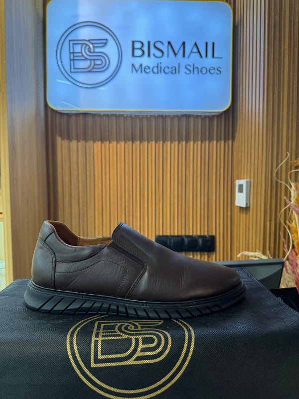 Chaussure cuir médicale REF: 023