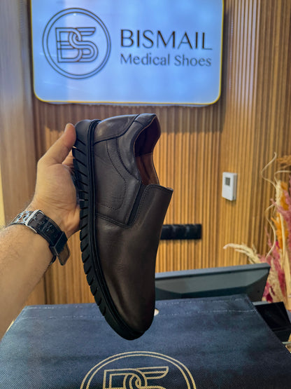 Chaussure cuir médicale REF: 023